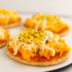 Pizza de Frango e Milho c/ Farinha Integral (4un)